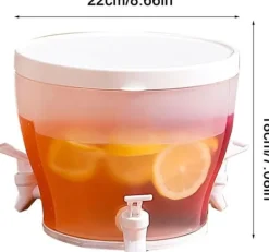 Dryckesautomater-OBOSOE skrivbordsvatten dispenser för kylskåp, kallvattenkokare med kran och dricksburk, dricksvattendispenser för frukt för drycker