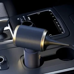 Handdammsugare-OBOSOE Sladdlös handdammsugare för bil och hem – kraftfull bildammsugare, portabel dammsugare för djurhår på soffa