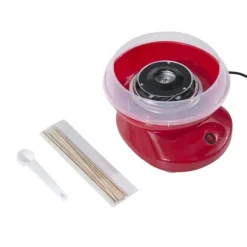 Maskiner För Spunnet Socker-OBOSOE Sockerdrivare – Röd zuckerwattemaskin Modell 1, perfekt för söt godis på fest och evenemang