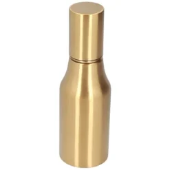 Olje- & Vinägerbehållare-Olivolja dispenser i guld i rostfritt stål 500ML - Läcksäker och dammsäker köksoljekaraff