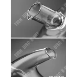 Olje- & Vinägerbehållare-Olje- och vinägerdispenser - Rostfritt stål - Stor kapacitet 360 ml - Elegant design - Förseglad burk