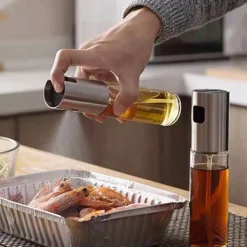 OLJESPRAYFLASKA 100 ML FÖR OLJEVINÄGER MED GLASSPRAY