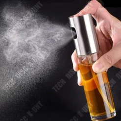 Olje- & Vinägerbehållare-Oljesprayflaska - TD® - 100ml - Rostfritt stål - Modern design - Oljeekonomi