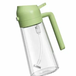 Oljespruta för matlagning Olivolja Sprayer Mister 470ml Olivolja Sprayflaska Olivolja Spray för sallad BBQ Kök Bakning Stekning Grön