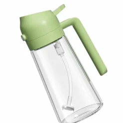 Oljespruta för matlagning Olivolja Sprayer Mister 470ml Olivolja Sprayflaska Olivolja Spray för sallad BBQ Kök Bakning Stekning Grön