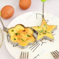 Köksformar-Omelettpannor - TD® - 4 former - Rostfritt stål - Diskmaskinskompatibel - Kreativ