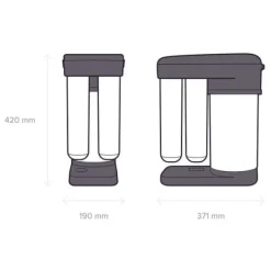 Vattenfilter-Omvänd osmos Morion RO-102S Aquaphor, 15l/h