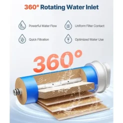 Vattenfilter-Omvänd osmos system, Ersättning för SS-004, Under-Skåp Vattenfilter