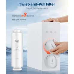 Vattenfilter-Omvänd osmos system, Ersättning för SS-004, Under-Skåp Vattenfilter