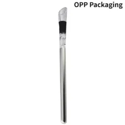 Vinluftare-OPP-paket 2 i 1 vinkylbar tillbehör i rostfritt stål Rödvinsluftare