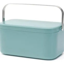 Organisk avfallbehållare - Brabantia - Menta - Menta färg - Hållbar plast - 22.1x12.7x10.7 cm