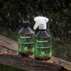 ORGANOTEX TEXTILE WATERPROOOFING KIT (WASH-In 500 ML + SPRAY-ON 500 ML)