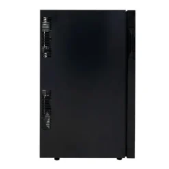 Oriva Vinkyl 78L | Plats för 28 flaskor | Flerfärgad LED med musiksynk | Digital kontroll | Termoelektrisk kylning 8–18 °C | Fjärrkontroll | Tyst, kom | CDON