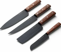 Köksknivar-Orrefors Jernverk, Knivset Askträ, 4-Pack