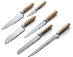 Orrefors Jernverk 6-pack Knivar Acacia