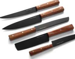 Orrefors Jernverk 5-pack Knivar Svart