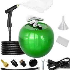 Ångtvättar-OUTIGO Bärbar ångtvätt - Högtemperatur köksrengöringsapparat - 2000W-grön