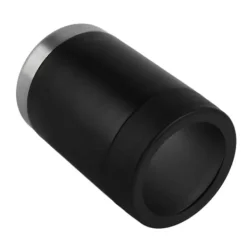 12oz burkkylare svart dubbelväggig isolering rostfritt stål isolerad flaskkylare för bil