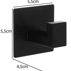 4-Pack - Självhäftande Krokar / Handdukskrokar - Hängare