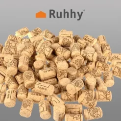 Flaskstopp & Flaskförslutare-100-Pack - Vinkorkar - Korkar för vinflaskor