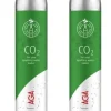 Kolsyremaskin-2-pack AGA Biogon C Kolsyrepatron 425g, Grön
