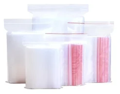 100-Pack Blixtlåspåsar Ziplock Påsar 4x6cm