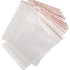 100-Pack Blixtlåspåsar Ziplock Påsar 4x6cm