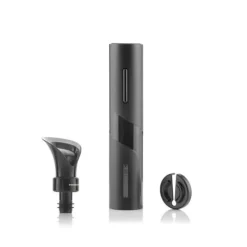 Pack Elektrisk Korkskruv för Vinflaskor och Dispenserkork 2 i 1 vinluftare InnovaGoods