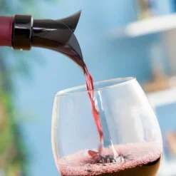 Pack Elektrisk Korkskruv för Vinflaskor och Dispenserkork 2 i 1 vinluftare InnovaGoods