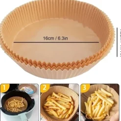 Fritöser-[100-Pack] Engångspapper För Air Fryers