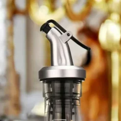 2-Pack Kork till Olivolja Hällpip Droppkork med Lock Grå