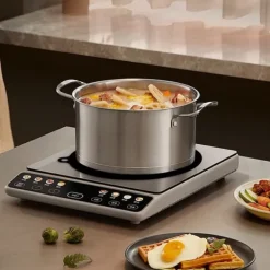 Fondueset-4-pack skyddsmatta för induktionsspis, halkfri silikonmatta, skydd för induktionsspis, halkfri matta, silikonmatta, repskydd, isoleringsmatta