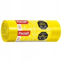 Soppåsar-Paclan sopsäckar 35l 20st 139300 gula