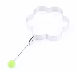 Köksformar-Pannkaksformare i rostfritt stål - plommonform (1 stycke)