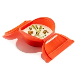 Papillote - LEKUE - 1/2 personer - Silikon - Röd - Mikrovågssäker