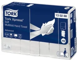 Papirhåndklæde Tork Xpress Adv 2-lags 320x213mm 21x136ark/kar