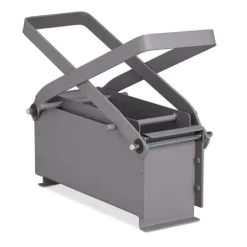 Pappersbrikettpress, 24x30x12,5 cm, Grå