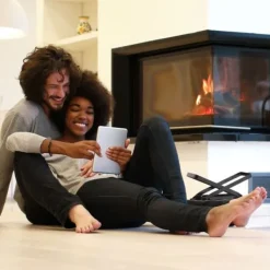 Pappersbrikettpress, 25.5x28x14.5 cm, Svart