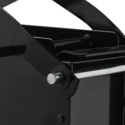 Pappersbrikettpress, 25.5x28x14.5 cm, Svart