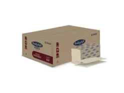 Pappershanddukar-Pappershandduk Bulky Soft Havana 2-lagers brun 24cm 3750 ark/låda