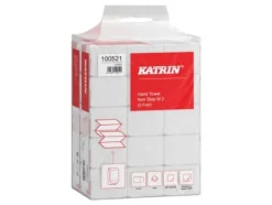 Pappershanddukar-Pappershandduksark, Katrin, Classic, 2-lagers, vit, 203mmx240mm, ask om 3000 st