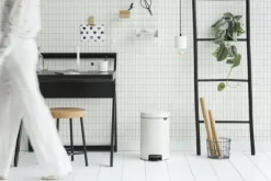 Papperskorg BRABANTIA NewIcon 12L vit