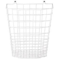 Soptunnor & Papperskorgar-Papperskorg plastad tråd 30L vit