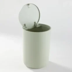 Soptunnor & Papperskorgar-Papperskorgen i badrummet - IDAG - ANVÄNDNING - 8,5 L - Ø 21 xx H 29 cm - Polypropen - Grön