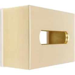 papperslåda innovativ rektangulär servetthållare i rostfritt stål 304 guld