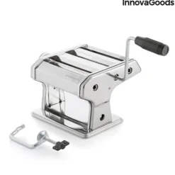 Pastamaskiner-Pastamaskin - InnovaGoods - FRASHTA - Manuell - 3 skärvalsar - Justerbar tjocklek