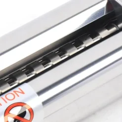 Pastamaskiner-Pastamaskinstillbehör - Fettuccine-skärare - Manuell pastaskärare - Rostfritt stål - Hemkök - Ljusgrå