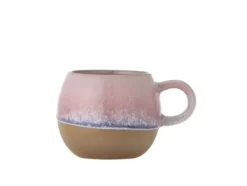 Bloomingville Paula Espressokopp, Rosa, Stengods