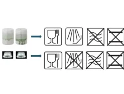 Bloomingville Salt- & Pepparströare-Paula Salt- och pepparuppsättning, grön, stengods