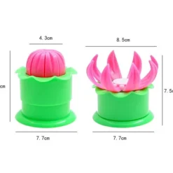 Köksformar-2PCS Manuell Dumpling Form Ångad Fylld Bullform DIY Bakverk Pajform för Kök Matlagningsverktyg